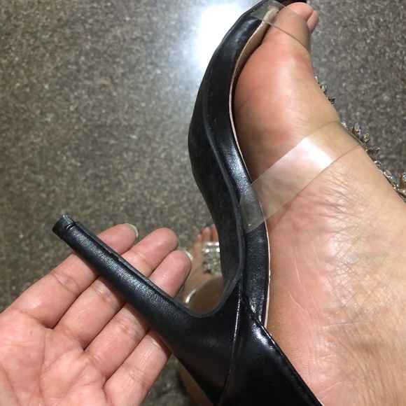 Stone embellished heels - Picture 3 of 3